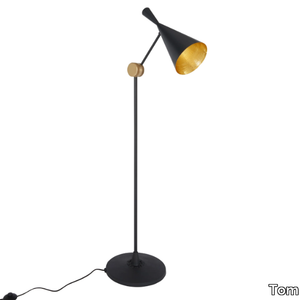 BEAT - LED adjustable brass floor lamp _ Tom Dixon
