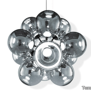 GLOBE BURST - LED polycarbonate chandelier _ Tom Dixon