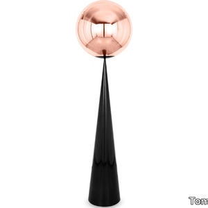GLOBE CONE FAT - Metal and polycarbonate LED floor lamp _ Tom Dixon