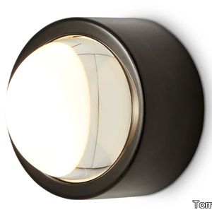 SPOT ROUND - LED glass and steel wall light _ Tom Dixon
