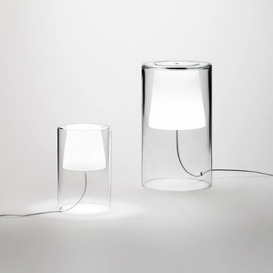 JOIN - Borosilicate glass table lamp _ Vibia