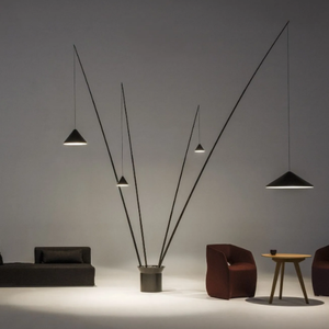 NORTH - LED carbon fibre floor lamp _ Vibia