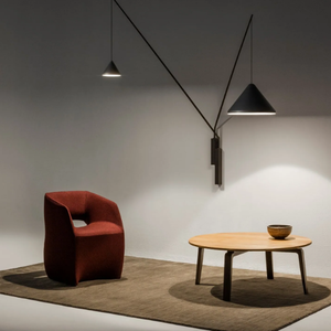 NORTH - LED carbon fibre wall lamp _ Vibia