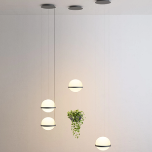 PALMA - LED blown glass pendant lamp _ Vibia