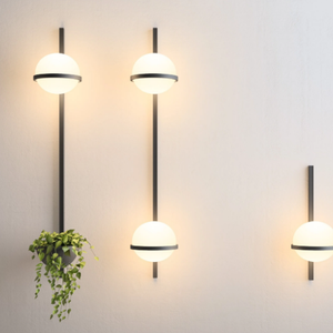 PALMA - LED blown glass wall lamp _ Vibia