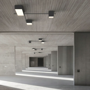 STRUCTURAL - LED aluminium ceiling lamp _ Vibia