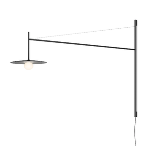 TEMPO 5756 / 5757 - LED adjustable glass and steel wall lamp _ Vibia