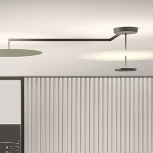 FLAT 5924 - LED metal ceiling lamp _ Vibia