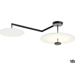 FLAT 5910 - LED metal ceiling lamp _ Vibia