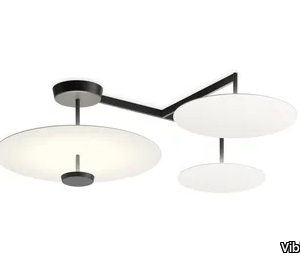 FLAT 5905 - LED metal ceiling lamp _ Vibia