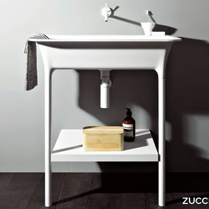 MORPHING - Console Cristalplant® washbasin _ ZUCCHETTI