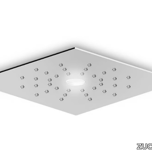 ISY22 Z94155 - Ceiling mounted stainless steel overhead shower with built-in lights _ ZUCCHETTI