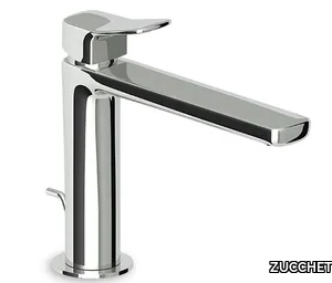 BRIM ZBR380 - Single handle countertop washbasin mixer with pop up waste _ ZUCCHETTI