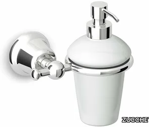 DELFI ZAC215 - Wall-mounted ceramic Bathroom soap dispenser _ ZUCCHETTI