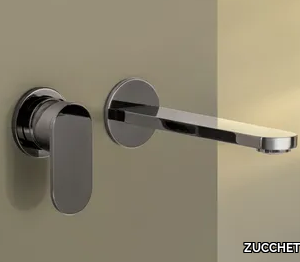 OCTO - 2 hole wall-mounted single handle washbasin mixer _ ZUCCHETTI