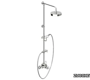 AGORÀ ZAG865 - Wall-mounted thermostatic shower panel with hand shower _ ZUCCHETTI