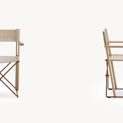 BACCHETTE - Folding fabric chair 