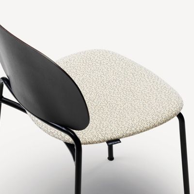 UPON - Stackable wood veneer chair 