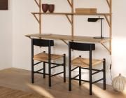 BMshelves_OakLacquered_J39OakBlackLacquered_1