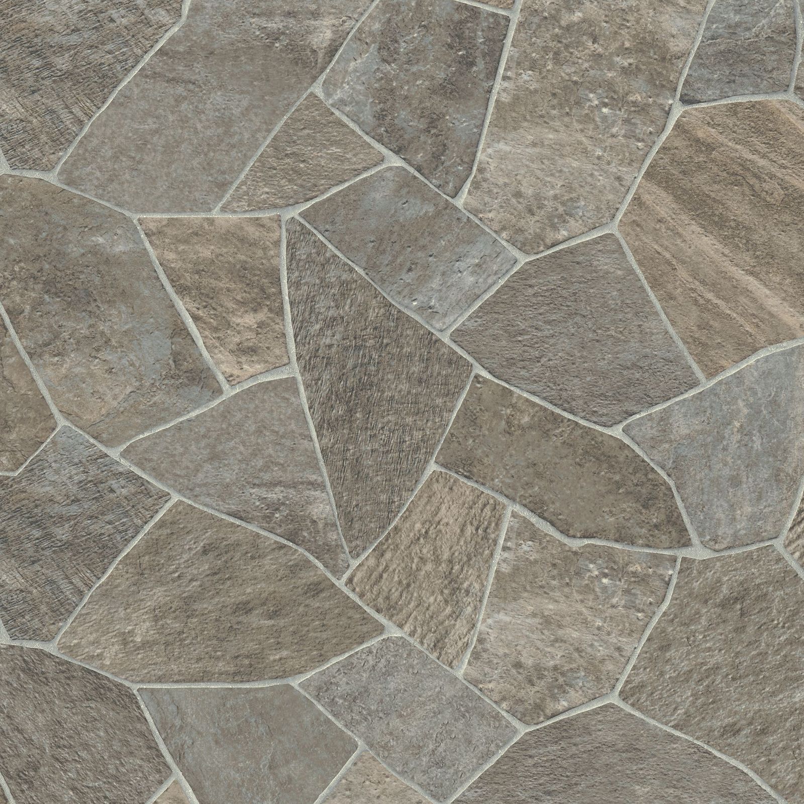 CushionStep | B3121Alvina Vinyl Sheet - Brownstone