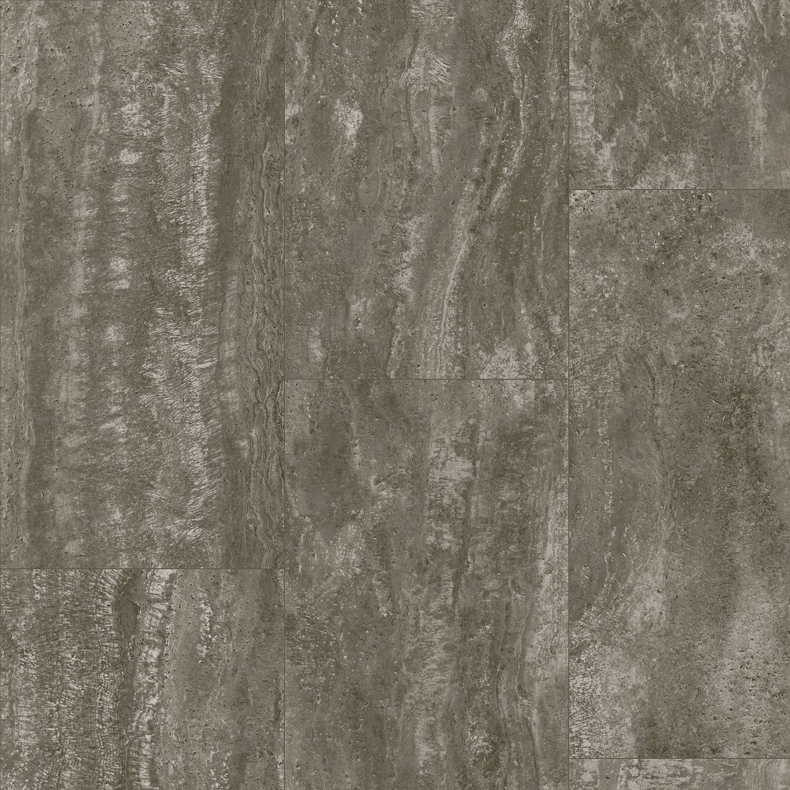FlexStep Value Plus | G2475Vessa Travertine Vinyl Sheet - Spent Grindstone