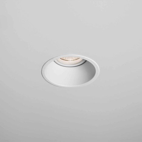 Minima Round Fixed Matt White