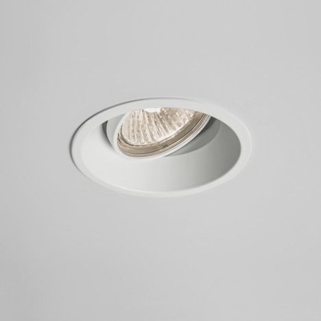 Minima Round Adjustable Matt White