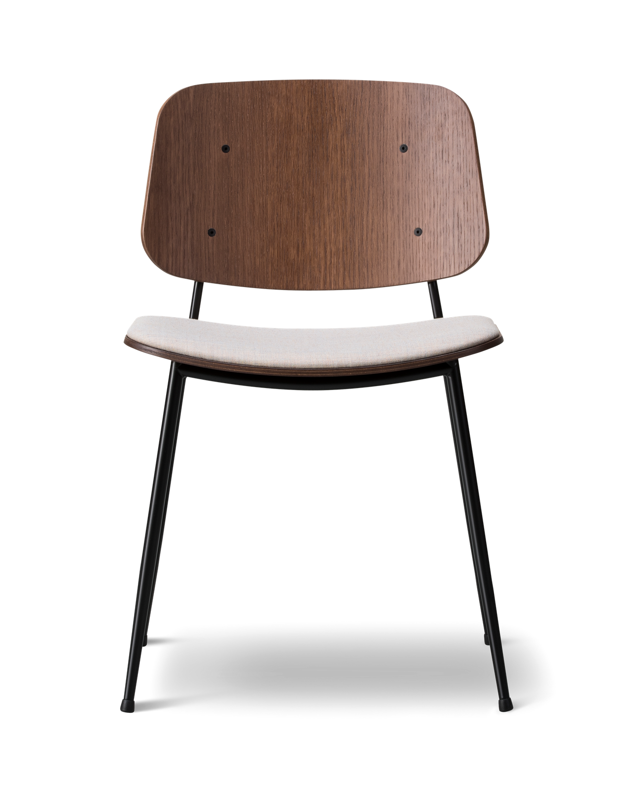 Søborg Metal Base Seat upholstered
