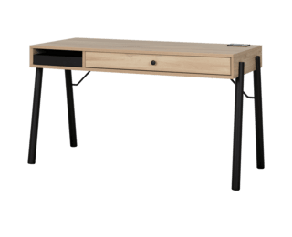 Addict Folio desk with 1 drawer and 1 compartment