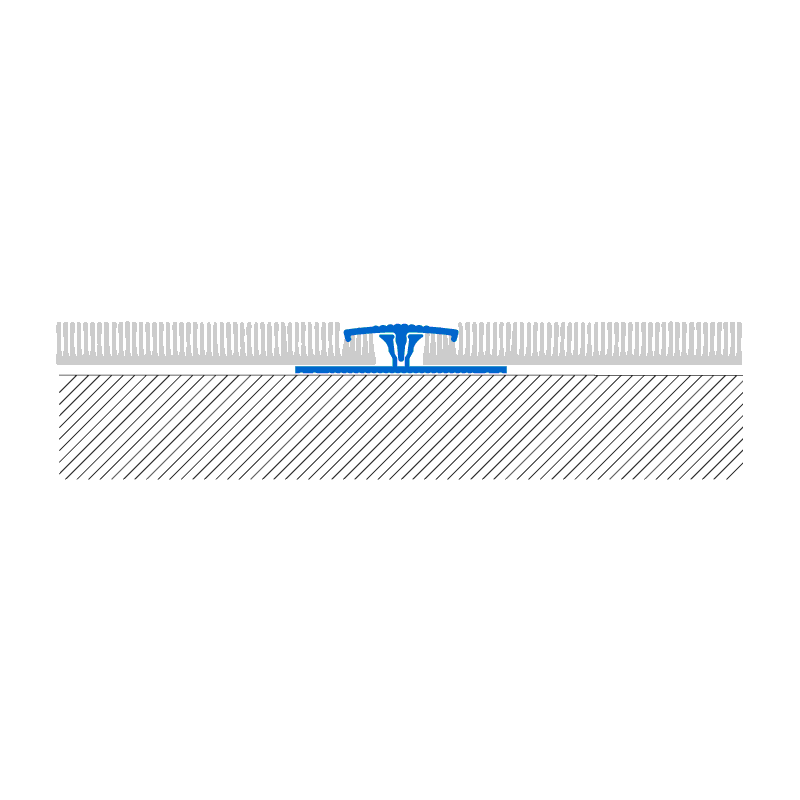 CARPETEC MG transition trims for carpet floors