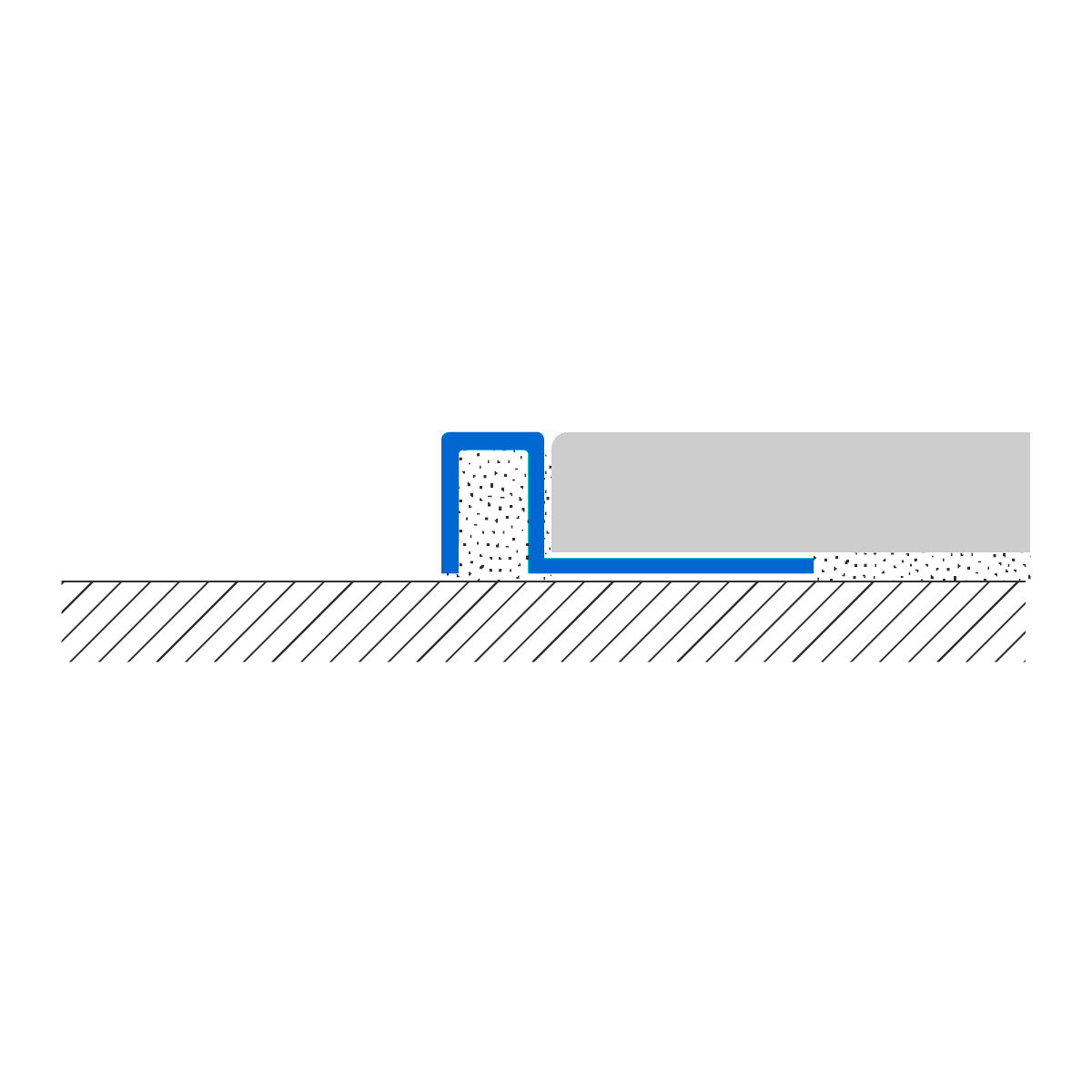 CUBETEC CU: Transition trims for floors with the same height
