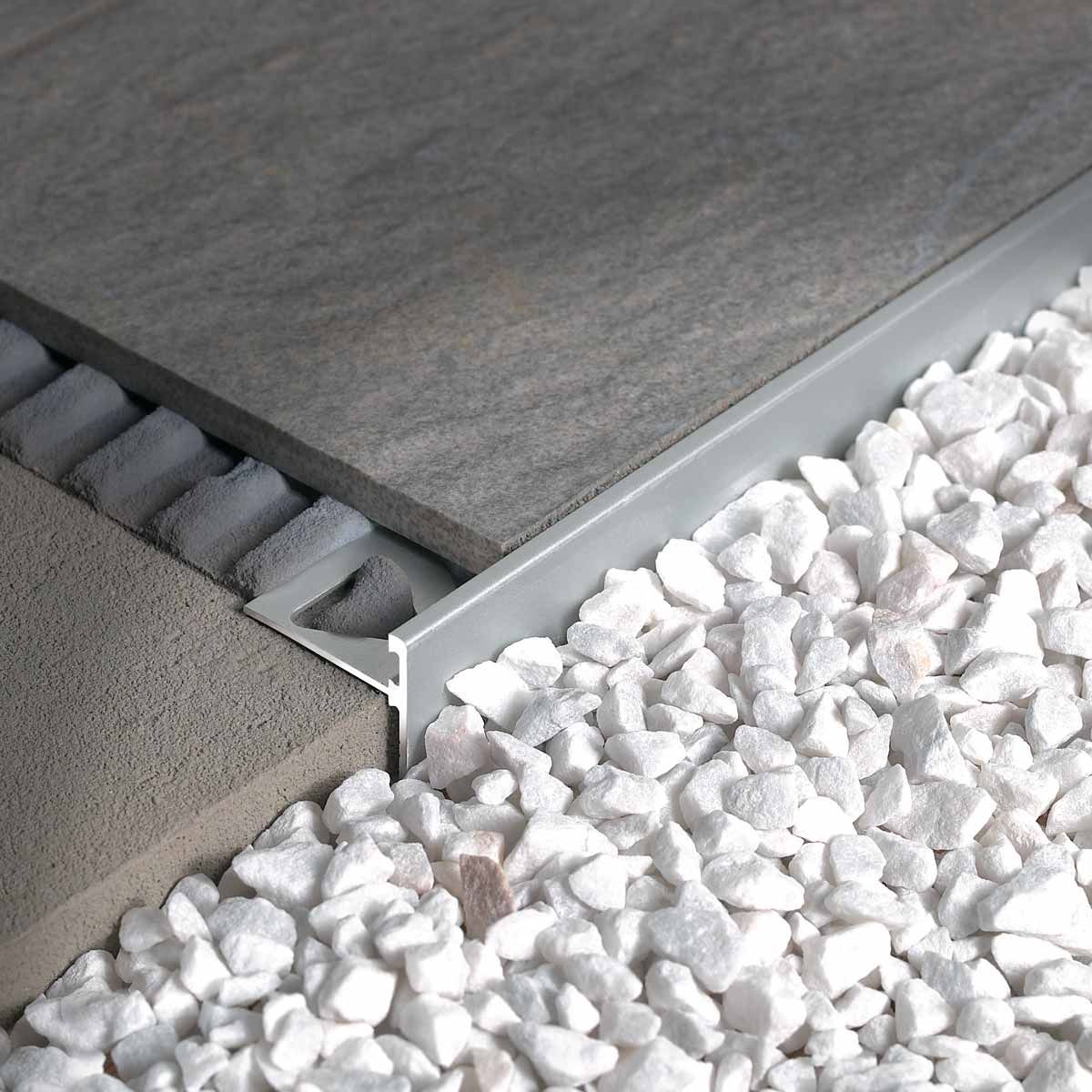 TRIMTEC SR Edging perimeter profiles for ceramic floors