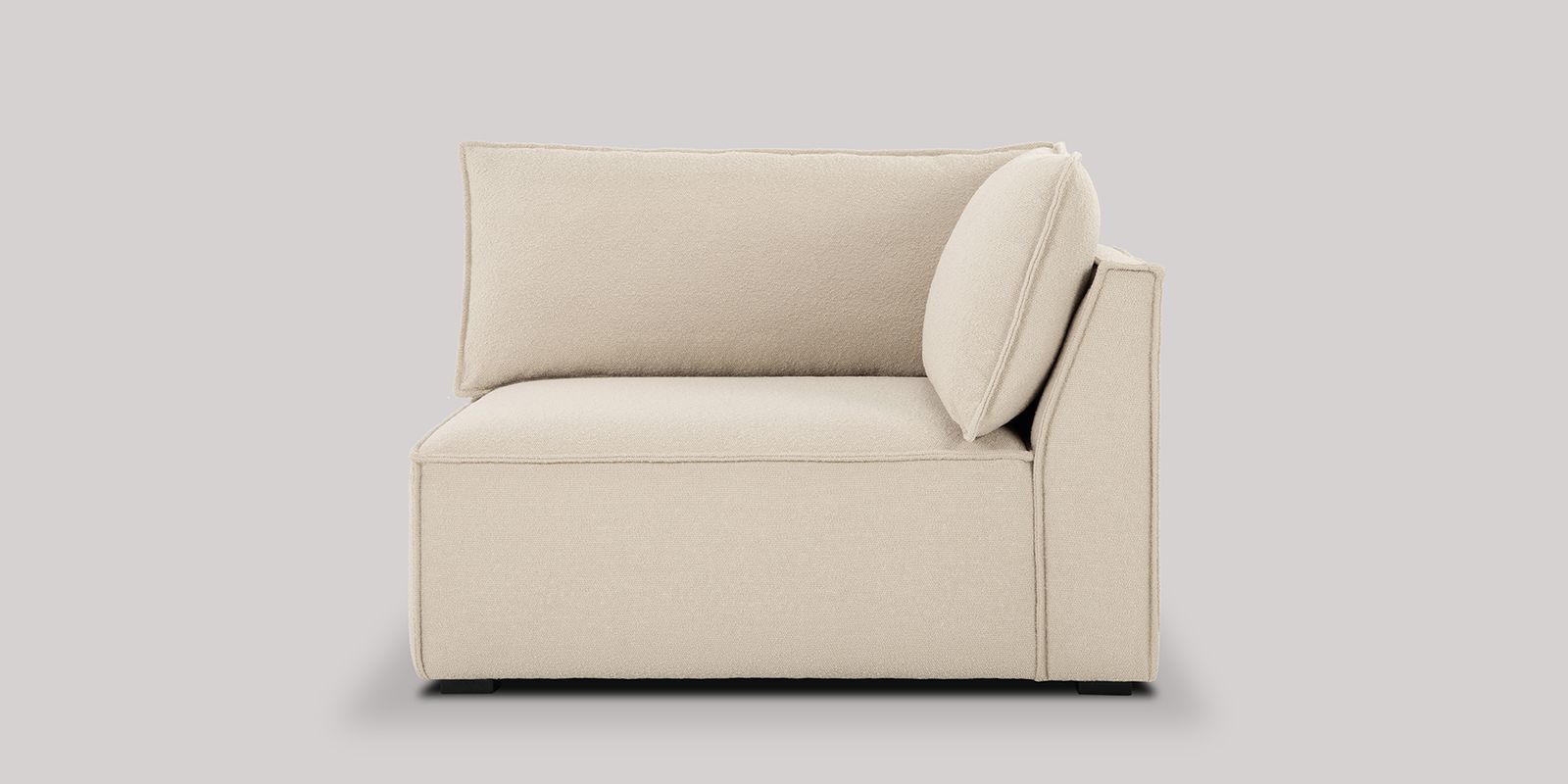 Daphne 1-seater corner module, right
