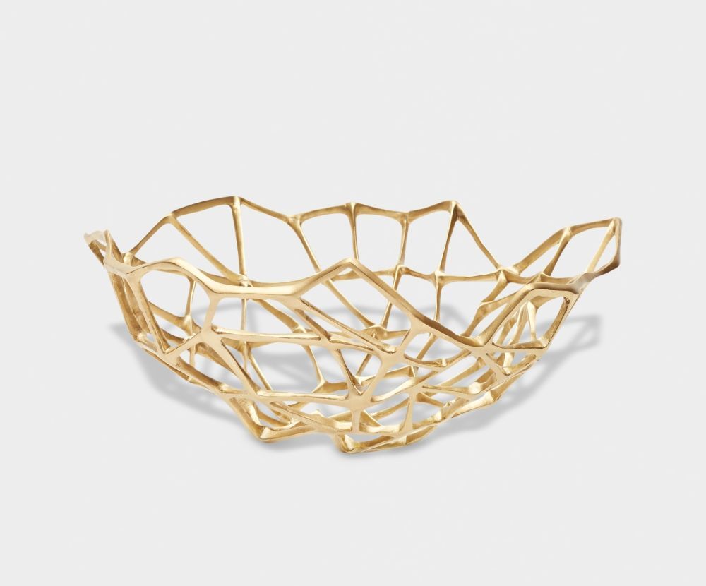Bone Bowl Extra Large Brass