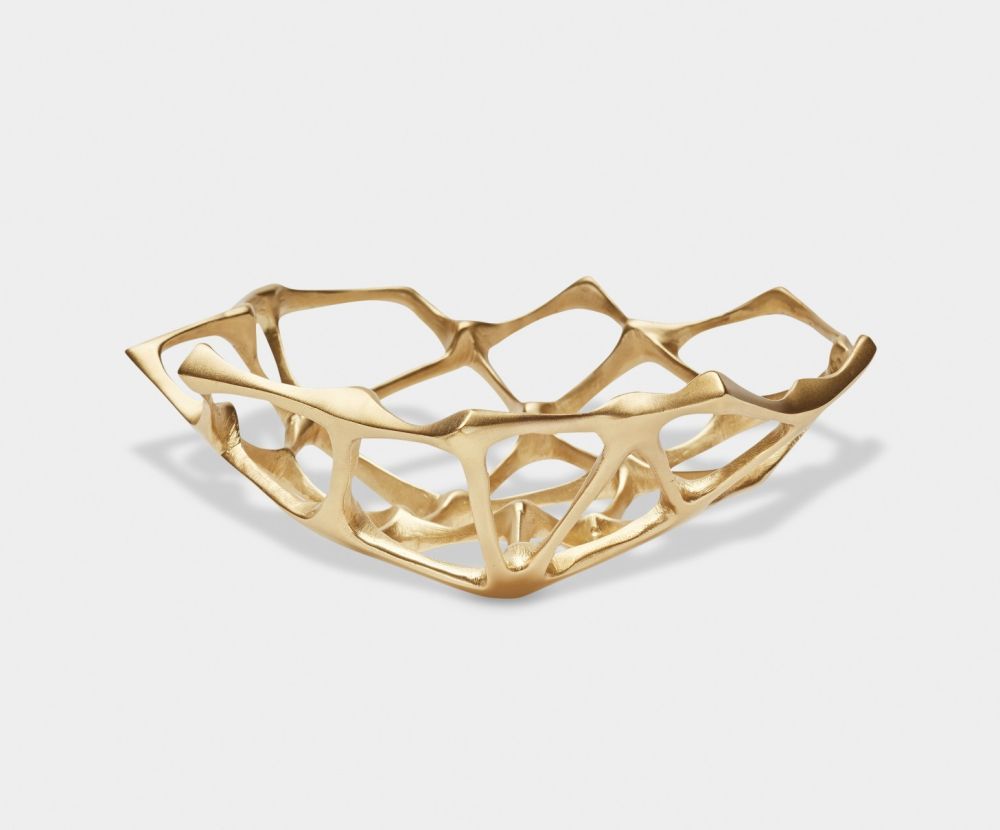 Bone Bowl Small Brass