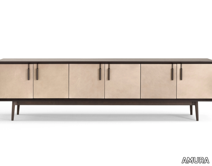 THEO - Wooden sideboard with doors _ AMURA