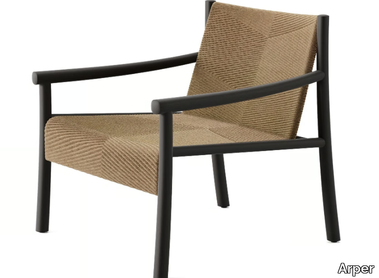 KATA - Armchair with armrests _ Arper
