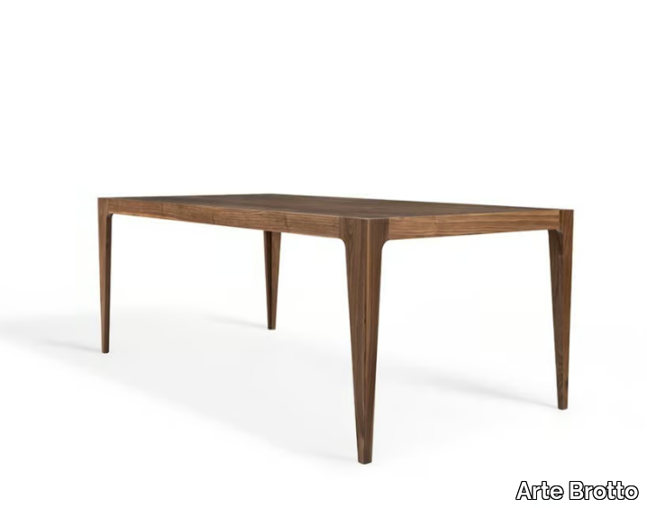 LEONARDO L614N - Rectangular table _ Arte Brotto