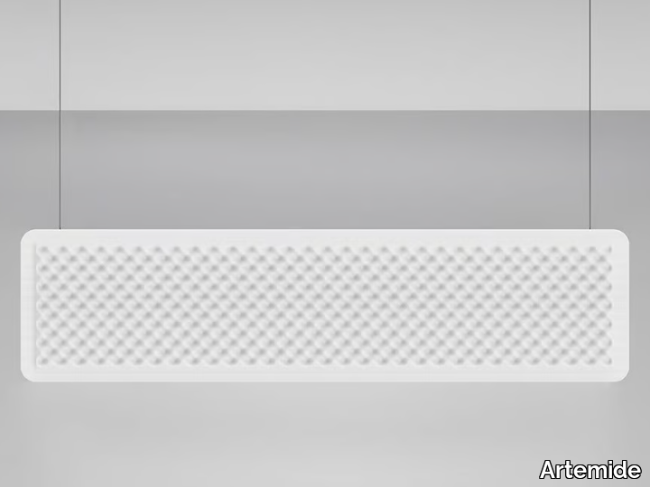 EGGBOARD BAFFLE - Fabric acoustic baffles _ Artemide