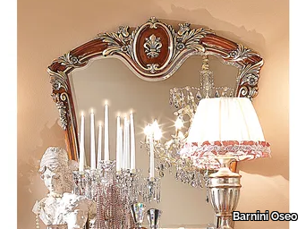 FIRENZE - Framed wall-mounted mirror _ Barnini Oseo