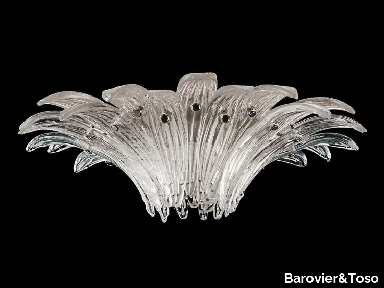 PALMETTE - Venetian crystal ceiling lamp _ Barovier&Toso