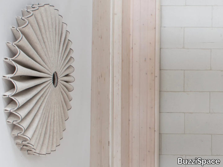 BuzziPleat - Felt Acoustic wall panel _ BuzziSpace