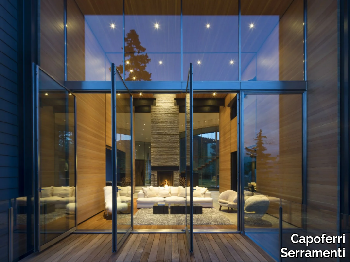 M55 - Metal horizontally pivoted window _ Capoferri Serramenti
