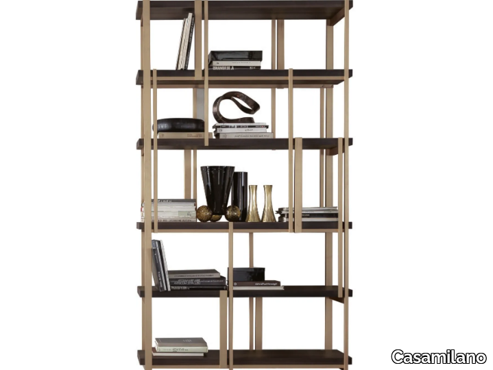 MONDRIAN - Open metal bookcase _ Casamilano