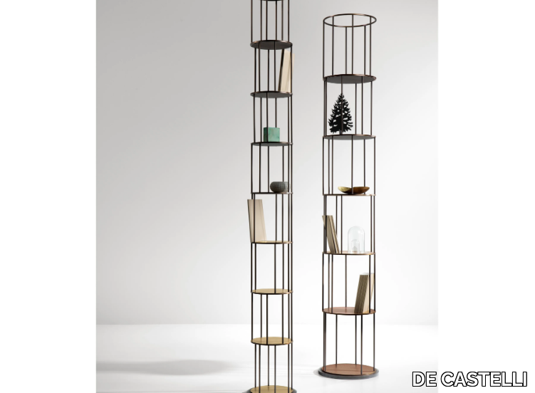BABELE - Modular metal bookcase _ DE CASTELLI