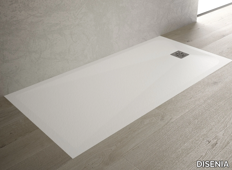 PIANO - Flush fitting built-in custom shower tray _ DISENIA