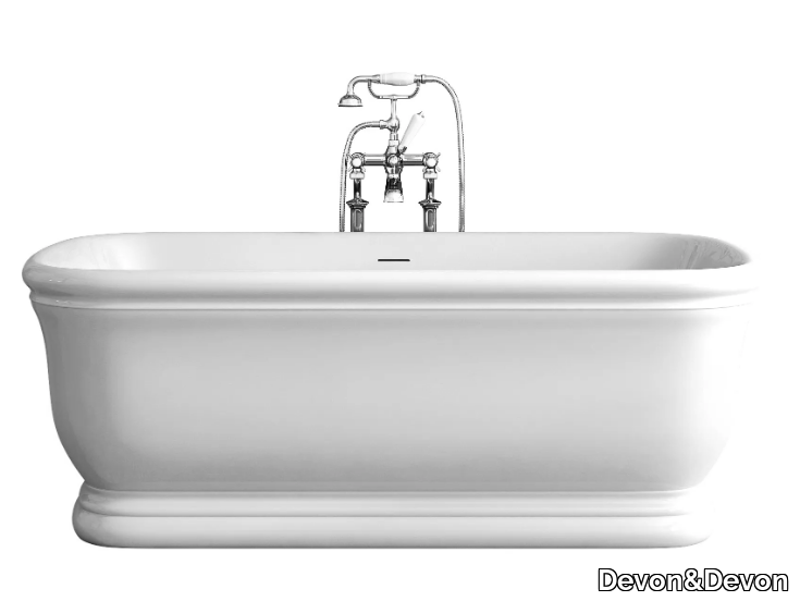 HOLLYWOOD - Ceramic bathtub _ Devon&Devon