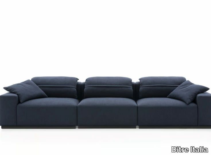 CROSSLINE - Sectional fabric sofa _ Ditre Italia