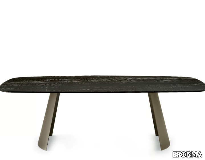 DORIAN - Rectangular ceramic table _ EFORMA