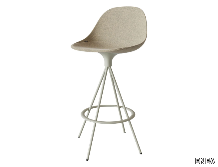 MATE SPIN - Trestle-based swivel barstool _ ENEA